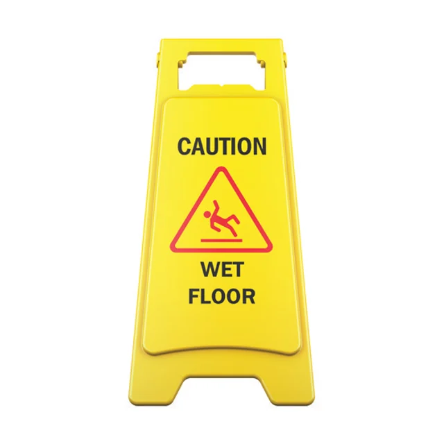 Wet Floor Caution Sign — Housekeeping