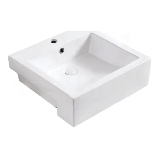 Semi-Recessed Washbasin — Cliff